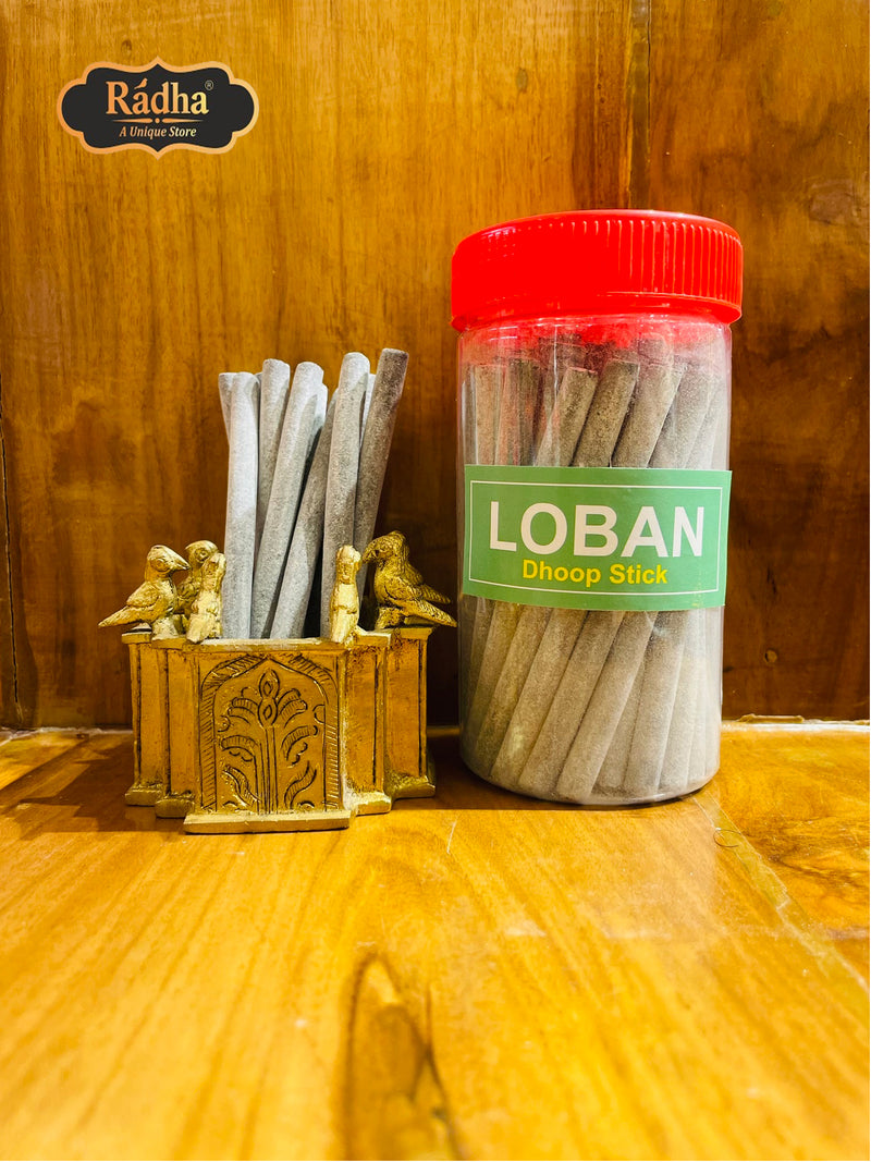 Natural LOBAN Flavour Dhoop Sticks For Puja (Charcoal Free)