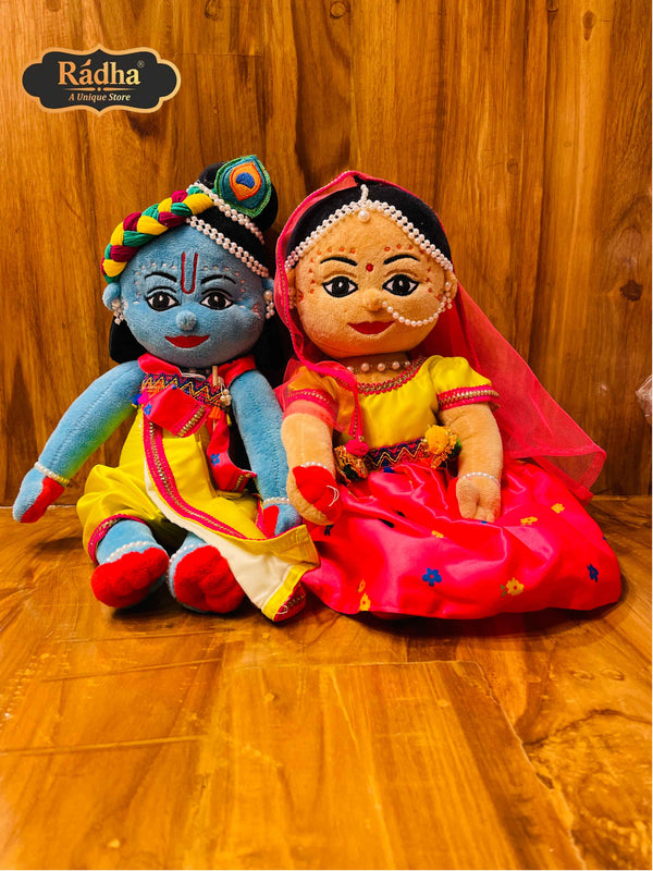 Radha Krishna Soft Toy Ultra-Soft & Adorable: The Must-Have Krishna