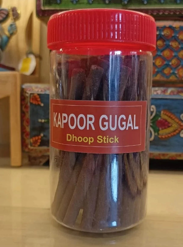 Kappor Gugal Chemical & Bamboo Free Natural Dhoop Batti/Dhoop Sticks For Prayer & Home Fragrance