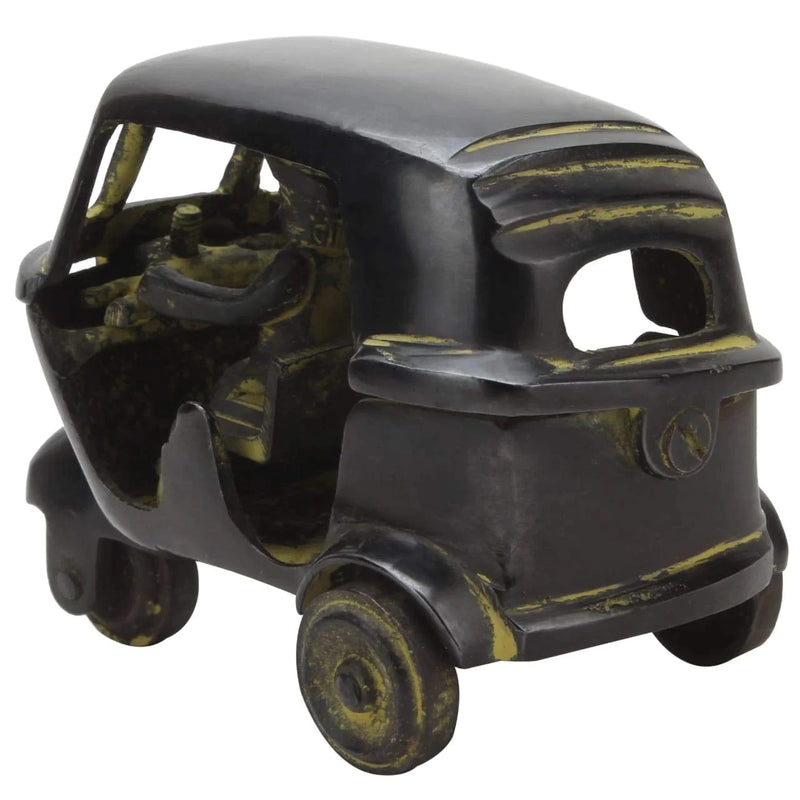 Handcrafted Brass Auto Rickshaw Toy: Authentic Indian Souvenir ,Unique Gift: Brass Auto Rickshaw Toy - Made in India
