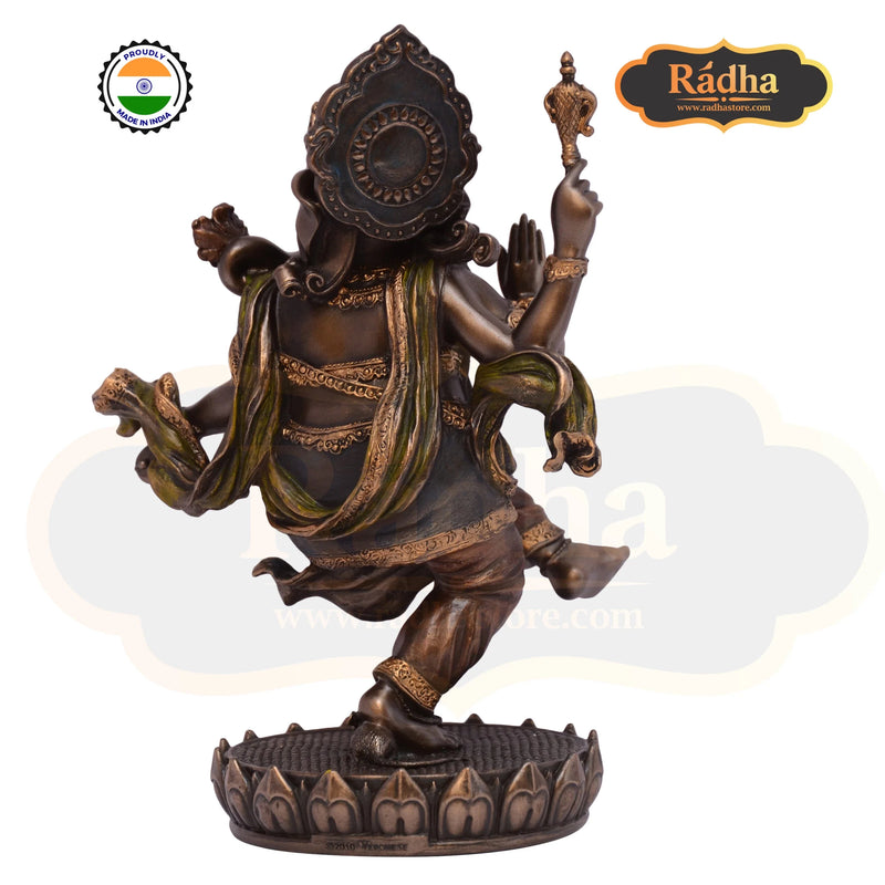 Bonded Bronze Dancing Ganesh