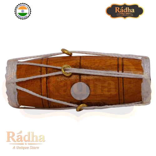 Wooden Fridge Magnet Music Mirdanga Handcrafted