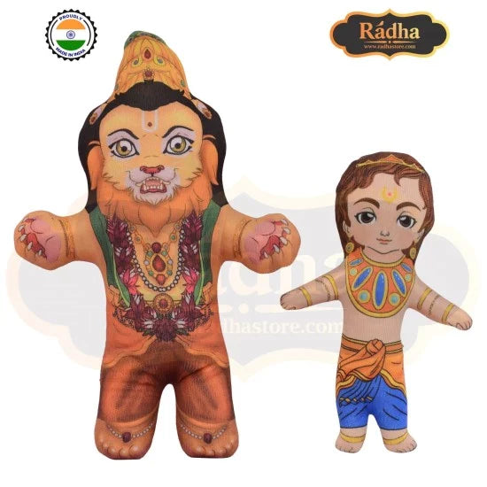 Narsimha Prahlad maharaj Soft Toy Set