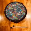 Radha Store Handpan Drum - 17 Inch Steel Drum for Meditation, Healing, and Relaxation | Professional Musical Instrument