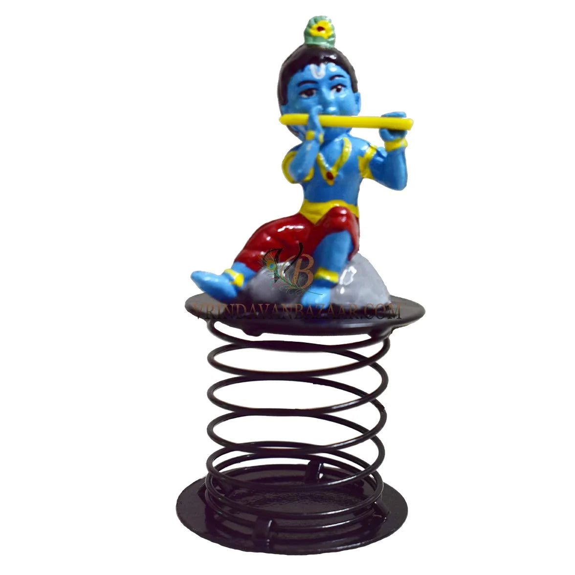 Krishna Playing Flute Fun Spring Toy