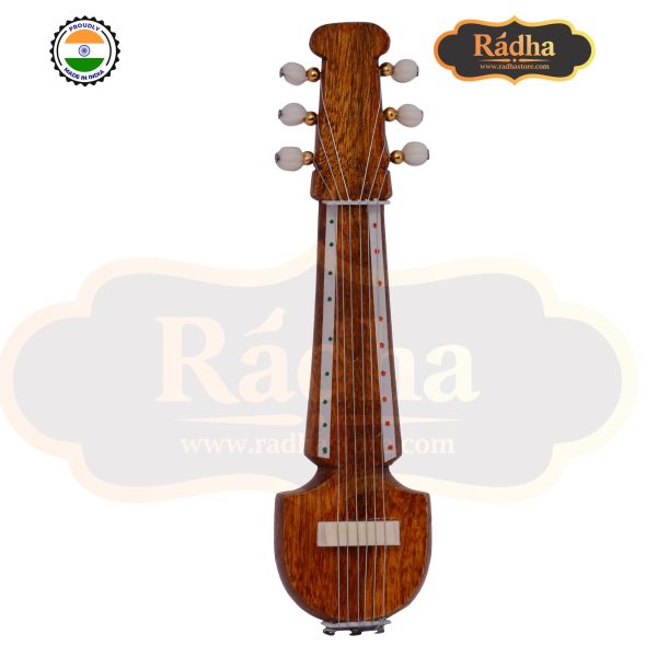 Wooden Fridge Magnet Music Sarod Handcrafted - Image 2